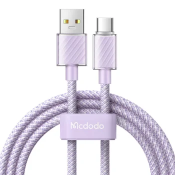 Mcdodo CA-3652 USB-A to USB-C Cable, 100W, 1.2m, Purple