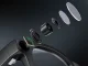 Viedās AI brilles ar Full HD kameru un Bluetooth tulkotāju, melnas