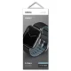 UNIQ pasek Linus Apple Watch Series 4/5/6/7/8/SE/SE2 38/40/41mm. Airosoft Silicone midnight black