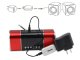 Bluetooth аудиоприёмник с AUX 3.5 мм и USB, чёрный