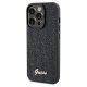 Guess iPhone 13 / 13 Pro Case Disco Metal Script, Black