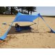 Large Beach Tent Sun Shelter Canopy Trizand 20982 with UV50+, Blue