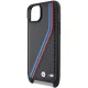 BMW iPhone 15 / 14 / 13 Case M Edition Carbon Tricolor Lines & Strap, Black