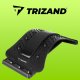 Trizand 22059 Bridge-Shaped Lower Back Stretcher Stretching Device Back Acupressure Massager 3 Heights Adjustable Lumbar