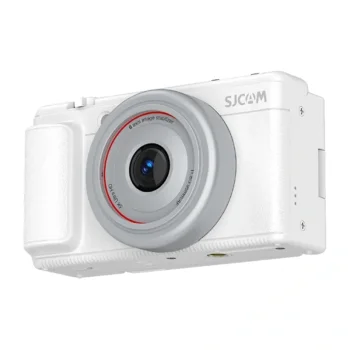 Digitālā kamera SJCAM ZV200 5K 80 MP, balta
