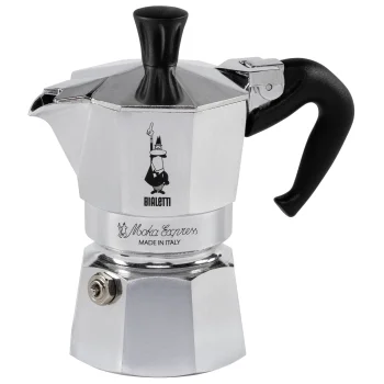 Гейзерная кофеварка Bialetti Moka Express 1TZ, Серебристый