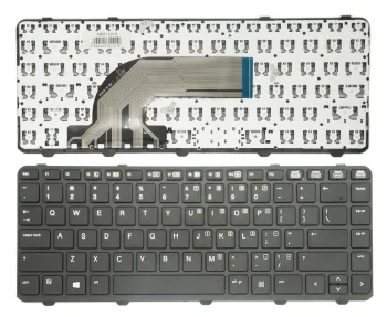 Клавиатура HP ProBook 430 G2, 440 G1, 445 G2, 640 G1 с рамкой, черная