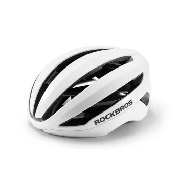 Велосипедный шлем Rockbros LK-79 58–62 см, белый