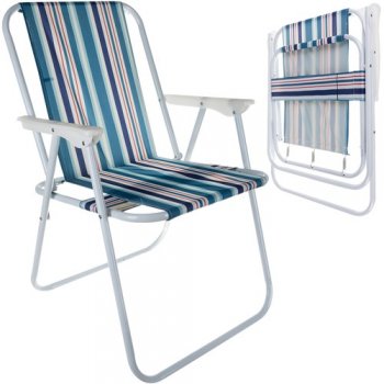 Saliekams Tūrisma Pludmales Piknika Krēsls | Tourist Camping Beach Folding Chair