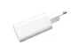 65W USB C Wall Charger with 3 Ports USB-A USB-C, Fast Power Adapter, white