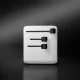 Универсальный дорожный адаптер SBS 2xUSB-C / 1xUSB-A, белый