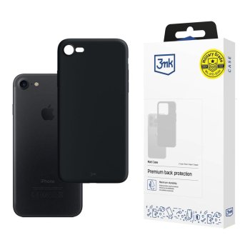 3mk Matt Case vāciņš Apple iPhone 7 / 8 / SE (2020/2022), Melns