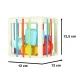 Elastic Sensory Cube - Shape Sorter with 10 Blocks
