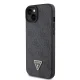 Guess iPhone 15 vāciņš Crossbody 4G Metal Logo, melns