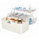 Organizators Pirmās Palīdzības Komplekts Medikamentu Uzglabāšanai, 34x19x22,5cm l Organizer Box First Aid Kit