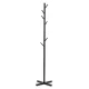 Stāvpakaramais drēbēm metāla 7 āķi 177 cm ModernHome, melns