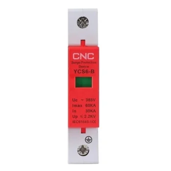 Устройство защиты от перенапряжений 1P, класс B, 30-60 кА, 385V AC
