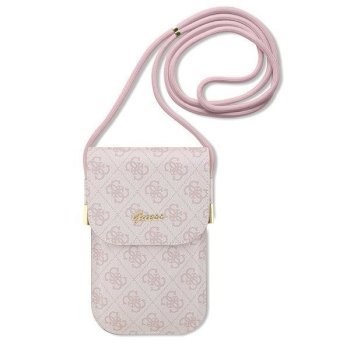 Guess Laptop Backpack Bag Handbag, Pink Metal Script Logo | Рюкзак Сумка Ранец