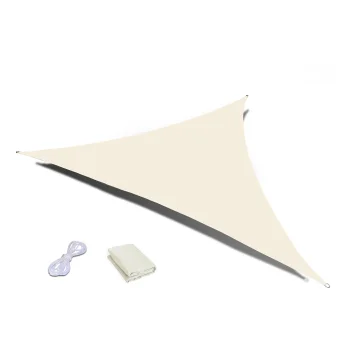 Водонепроницаемый теневой парус Multigarden 19190B BEIGE 3x3x3м, бежевый