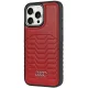 Audi iPhone 14 Pro Case Synthetic Leather MagSafe, Red