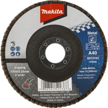 Lapiņu slīpdisks Makita 125 mm A40