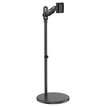 Maclean MC-970B mobilais grīdas statīvs monitoram vai TV 17-35", melns