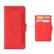 Samsung Galaxy A35 ( SM-A356E/DS ) Multiple Card Slots Design Wallet Stand Leather Book Case Cover, Red | Чехол...
