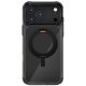 Uniq Swivix Rotating Kickstand 360 maciņš iPhone 17 Pro Max - Melns | Phone Case Cover