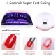 UV/LED лампа для ногтей Glow V7 168W