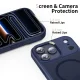 Чехол Tech-Protect MagMat MagSafe для iPhone 17 Pro Max, темно-синий