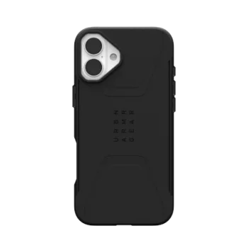Чехол UAG Civilian Magsafe для iPhone 16 Plus - черный