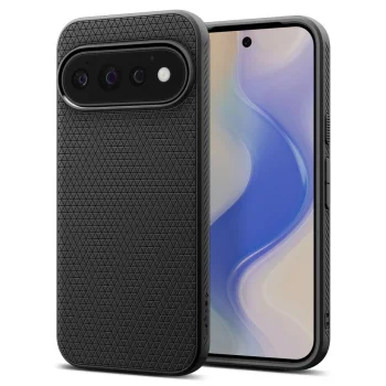 Google Pixel 11 Pro Spigen Liquid Air TPU Case Cover, Black | Telefona Vāks Maks Apvalks Bampers