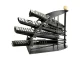 Metal Remote Control and Phone Organizer XXL, Black