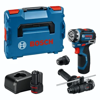 Аккумуляторная дрель-шуруповерт Bosch GSR 12V-32 FC, 12 В, 2x 2.0 Ач, L-BOXX