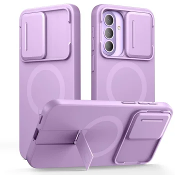 Чехол Tech-Protect Kevlar Aura MagSafe для Samsung Galaxy A57, фиолетовый