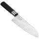 Santoku nazis KAI Wasabi Black 16.5 cm