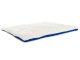 Fabric dog bed mat 70 x 53 cm blue