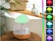 Wireless Air Humidifier and LED Lamp with Rain Effect, 200 ml