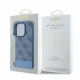 Чехол Guess 4G Bottom Stripe для iPhone 16 Pro Max - синий