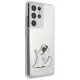 Karl Lagerfeld Samsung Galaxy S21 Ultra чехол Choupette Fun, прозрачный