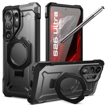 Supcase UB Grip Mag MagSafe vāciņš Samsung Galaxy S26 Ultra, melns