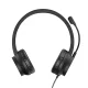 Conceptronic POLONA05B Stereo USB austiņas ar mikrofonu Melnas