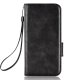 Google Pixel 5 Triangle Pattern Flip Case Wallet Cover, Black | Чехол для Телефона Кабура...