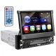 Auto magnetola Audiocore AC9100 1-DIN ar izbīdāmu 7\" skārienekrānu, Bluetooth un pulti