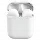 Brainz 38511 Wireless Bluetooth Earbuds with Microphone, White