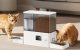 Rojeco 2-in-1 Automatic Pet Feeder & Water Fountain 5L/3.5L White