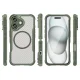 Leading Series MagSafe vāciņš iPhone 16 tālrunim, zaļš