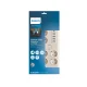 Сетевой фильтр Philips SPN7060WA/58 6 розеток + 5xUSB 2м белый