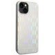Karl Lagerfeld Monogram Iridescent Case for iPhone 14 Plus - Silver
