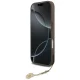 Чехол Guess для iPhone 17 4G Charms Collection MagSafe, коричневый